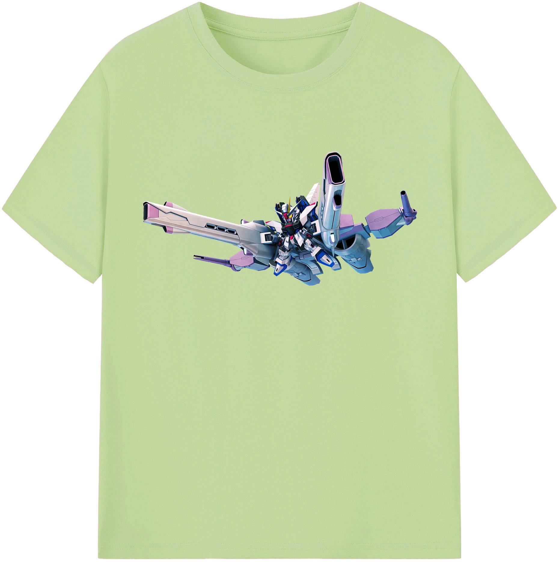 （画像用） 機動戦士ガンダム Mobile Suit Gundam 綿100％半袖Tシャツ（フロントプリント）
